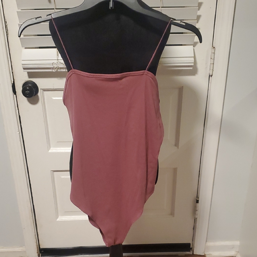 Wild Fable Dusty Pink Bodysuit